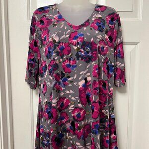 Kate & Mallory Pink Floral Top